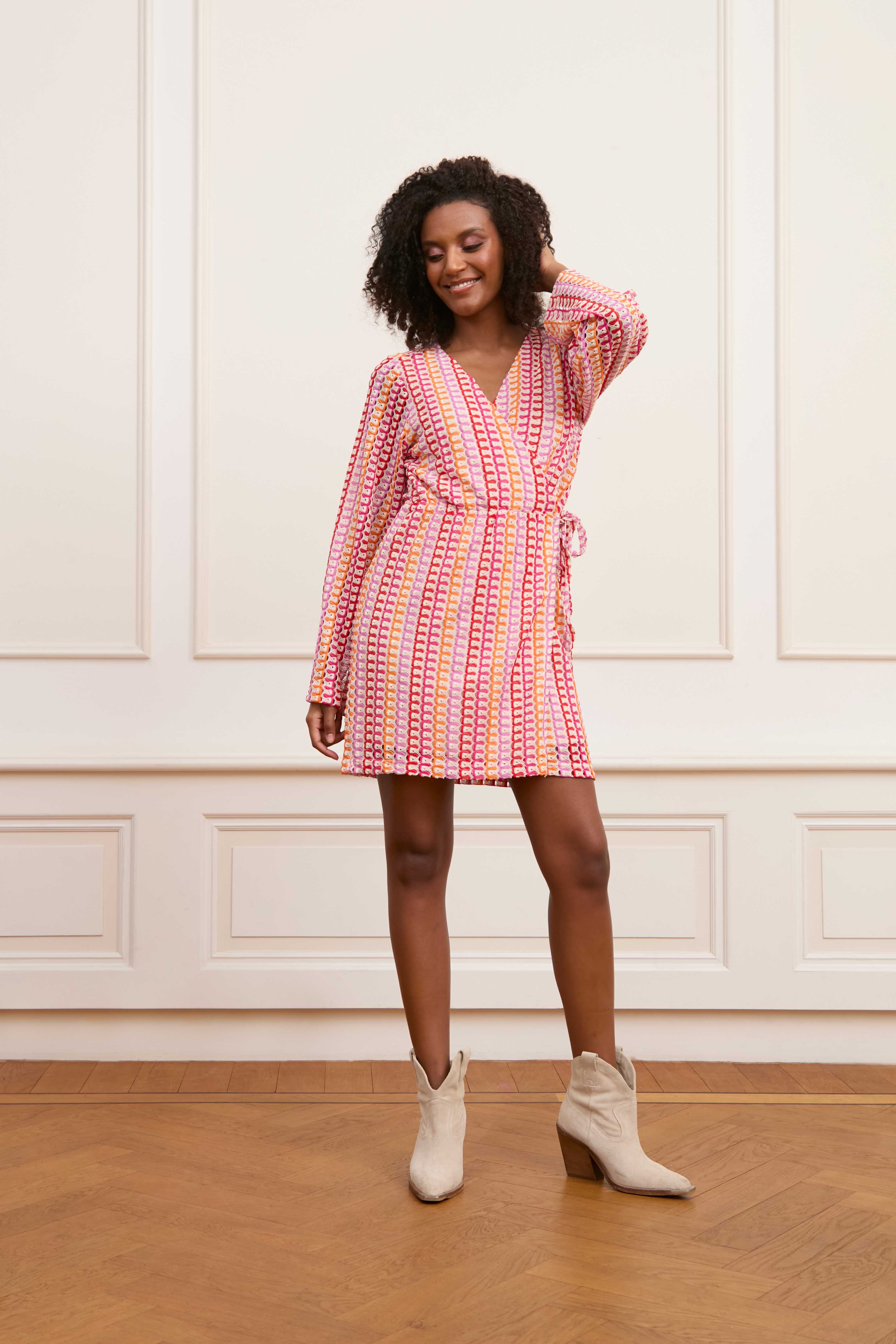 Lofty Manner jurk Demi | Multi color
