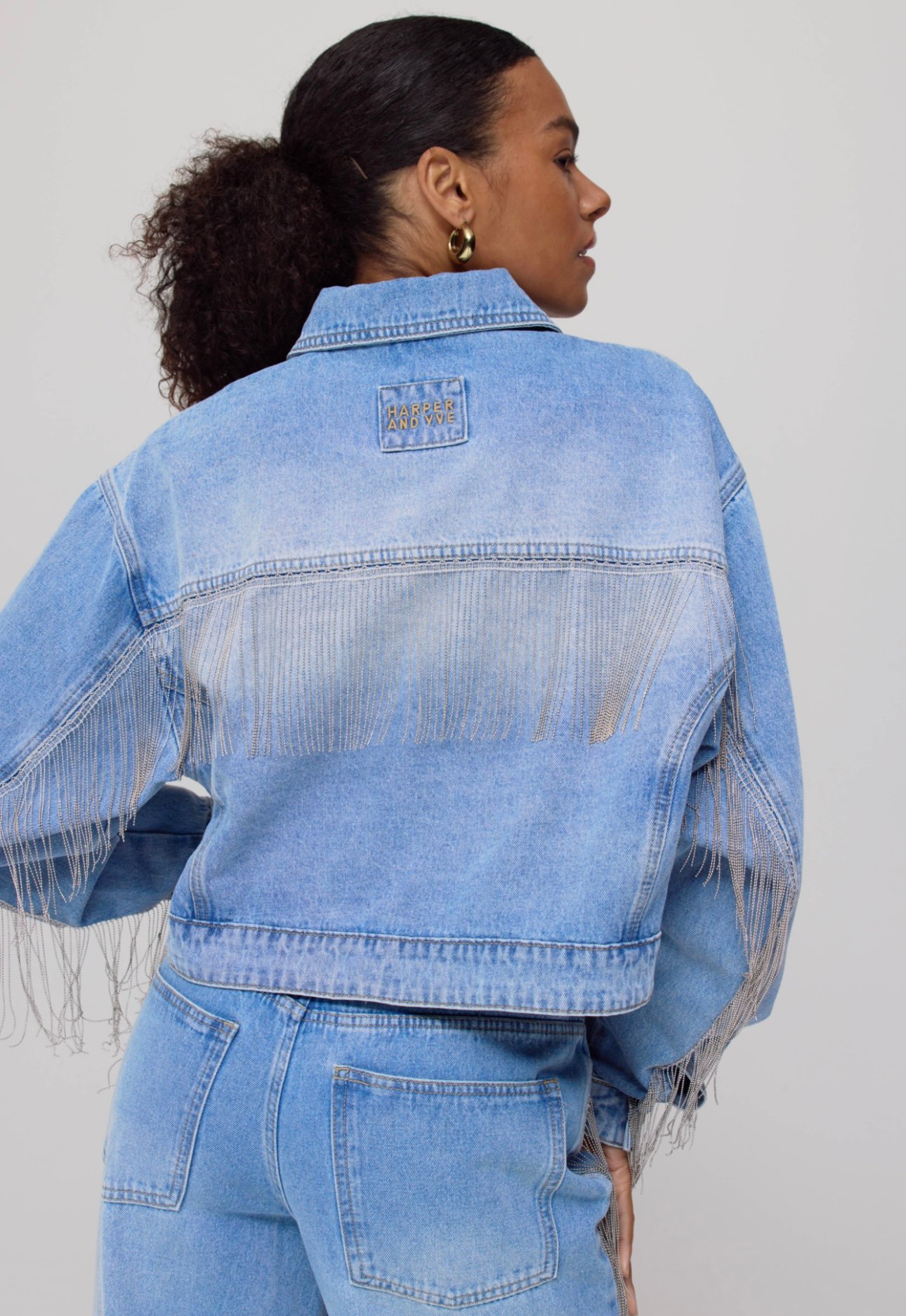 Harper & Yve jacket MILLOW | Light denim
