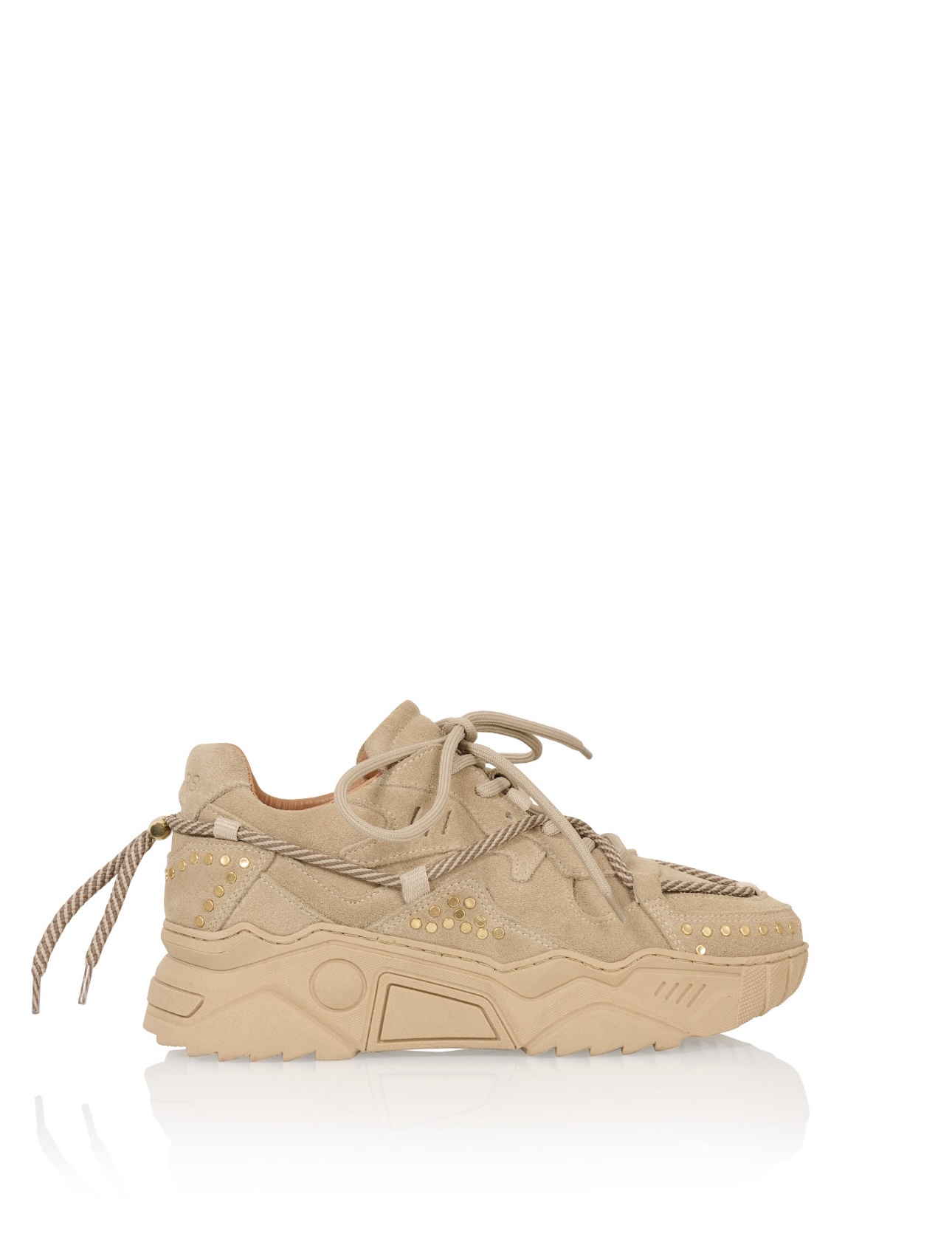 DWRS Label JUPITER studs - Sneakers | Beige