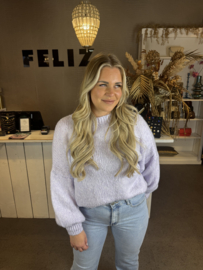Loes sweater pastel lila