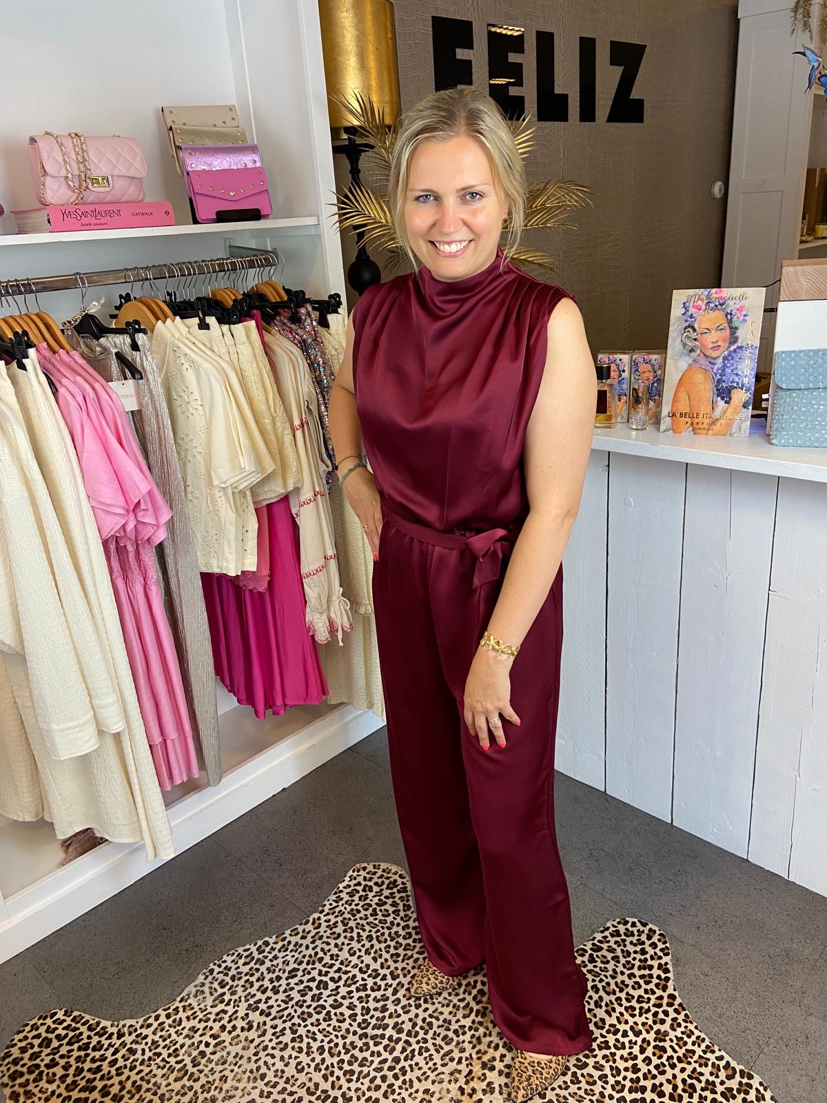 SistersPoint jumpsuit Guto | Bordeaux