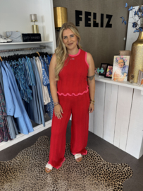 Harper & Yve LO Pant | Bittersweet red
