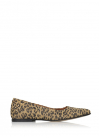 DWRS Label PORTO studs leopard | Cognac / Black