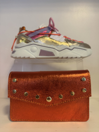 Laura bag metallic oranje