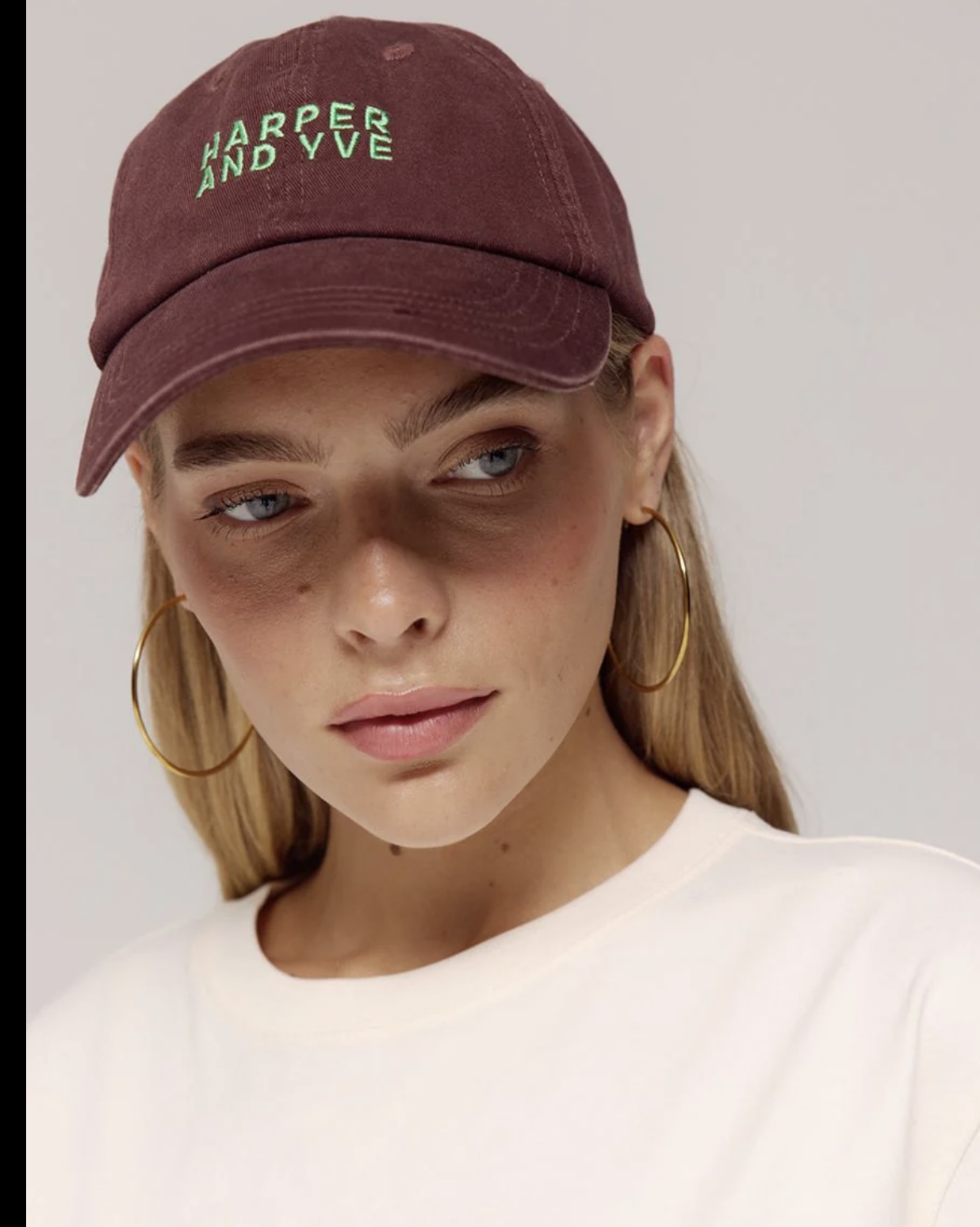 Harper & Yve cap | Dark fudge