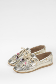 DWRS Label LATTY fringes crackled - mocassin | Champagne