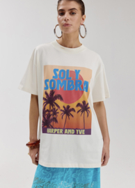 Harper & Yve T-shirt SOLYSOMBRA | Ecru