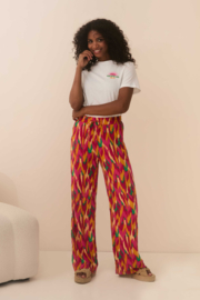 Lofty Manner broek Dalila | Multi color print