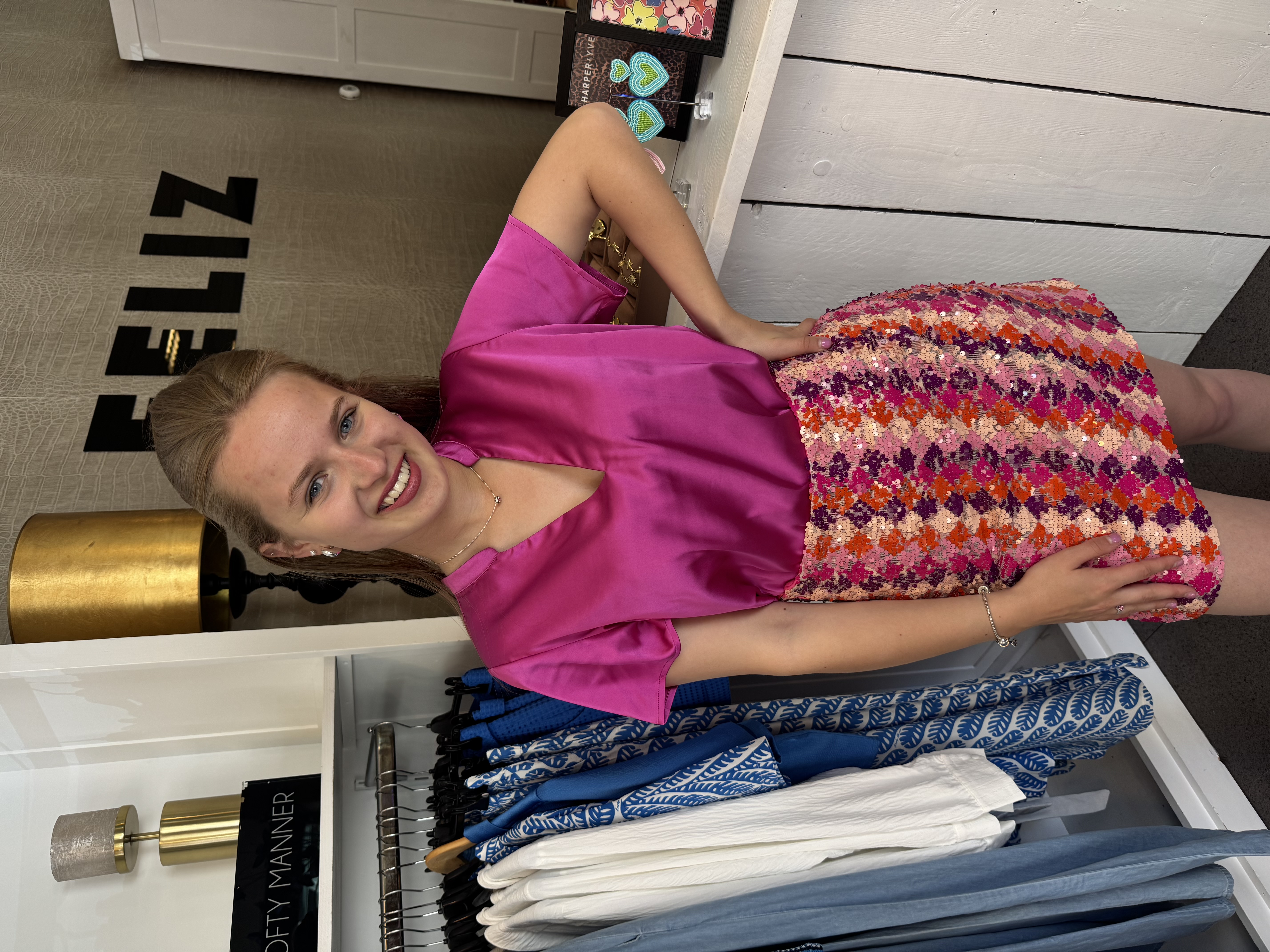 Lofty Manner blouse Mayra | Pink