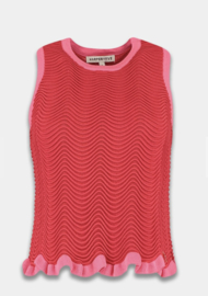 Harper & Yve top DONNA | Bittersweet red