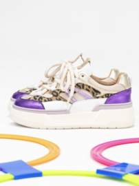 DWRS Label WALTON Leopard | Sand / Purple
