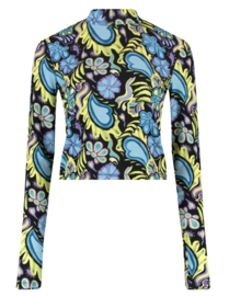 Harper & Yve top Jeff | Paisley blue