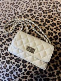 Audrey bag small offwhite