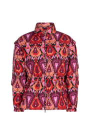 Lofty Manner jacket Veda | Heart ikat print