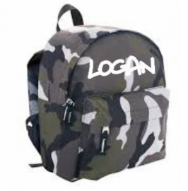 Camo customized backpack