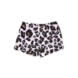 Leopard swim shorts