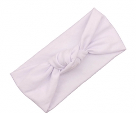 Knot headband white