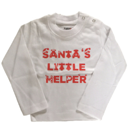 Santa's little helper white/red