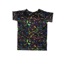 Neon splash tee