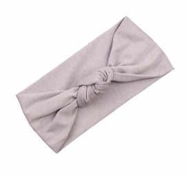 Knot headband grey