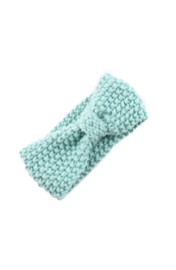 Knitted headband mint