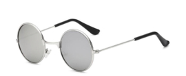 Hipster glasses silver