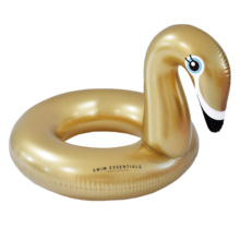Gouden zwaan zwemband  groot