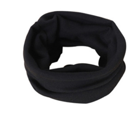 Collar scarf black