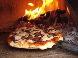 Pizzakar met 2 metallo ovens