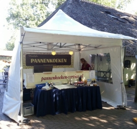 Pannenkoekenkraam xxl - max. 240 pannenkoeken