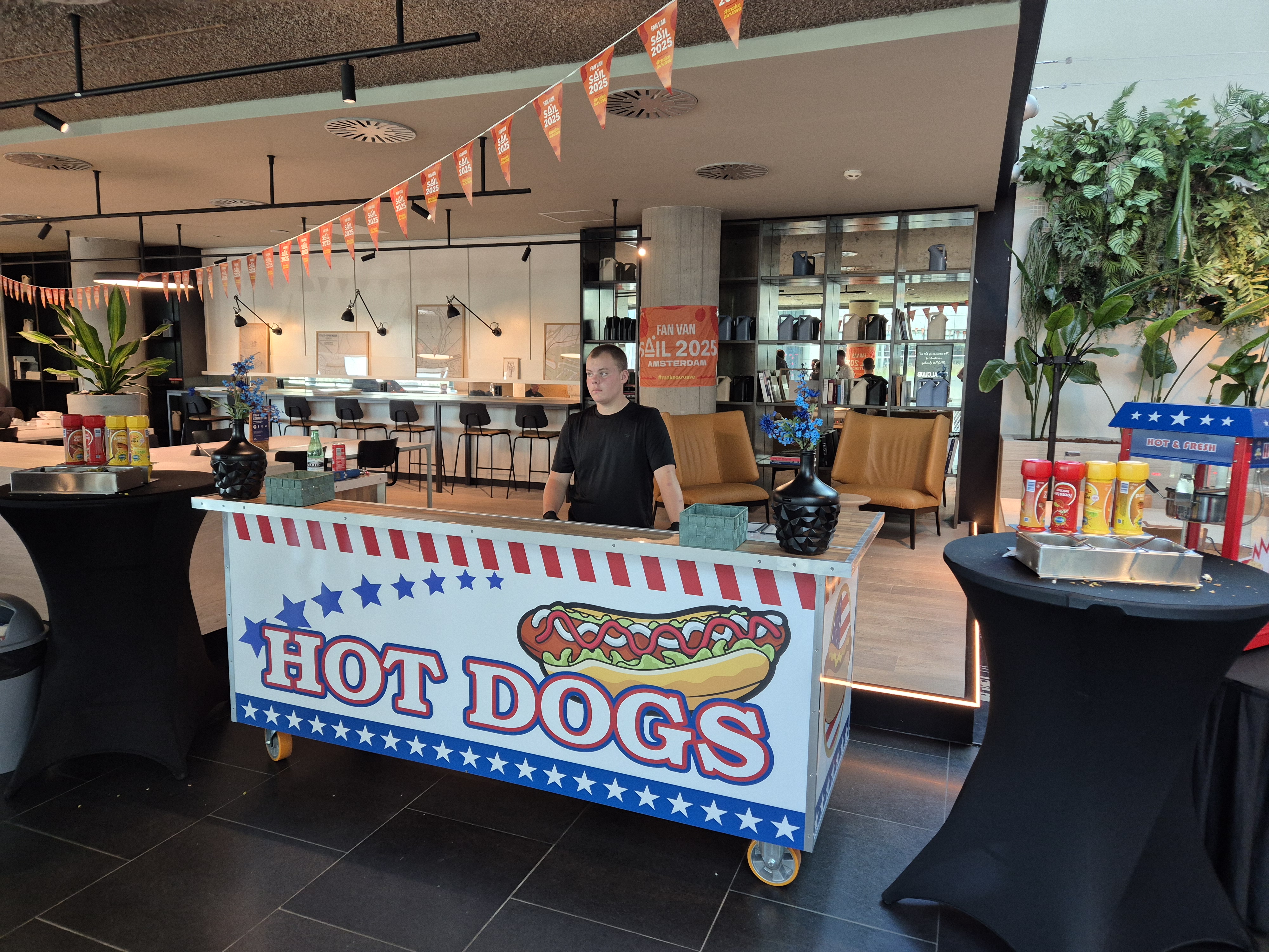 Hotdog Kraam 2 uur.