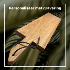 TAPASPLANK XL - eikenhouten borrelplank 74 cm