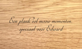 VERJAARDAG - DESIGN F - personaliseer deze gravering