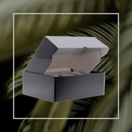 Cadeau verpakking - zwarte verzenddoos - 38x30x14cm