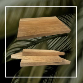 BORRELPLANK EIKEN - snijplank & hapjesplank 20x15x2cm