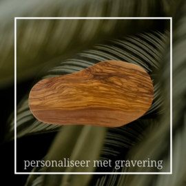 OLIJFPLANK M - Borrelplank met Custom Logo