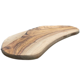 OLIJFPLANK L - olijfhouten borrelplank 45-50cm