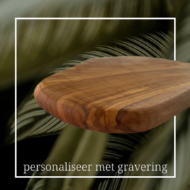 OLIJFPLANK S | Borrelplank met Custom Logo