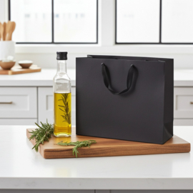 Geschenktas luxe met draaglint  - large