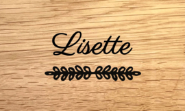 Tekst & Symbool - Design D - Persoonlijke Borrelplank