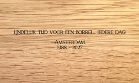 MET PENSIOEN - DESIGN D - personaliseer deze gravering