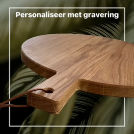 PIZZAPLANK L - eikenhouten serveerplank 35cm