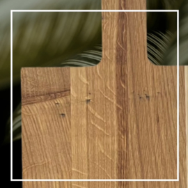 Sale product - Tapasplank L - plank met vlekjes