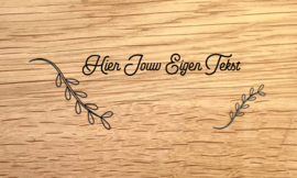 WEDDING DESIGN I - personaliseer deze gravering