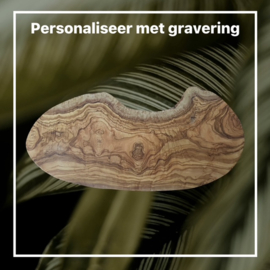 Olijfhouten buffetplank XXL - grote serveerplank