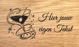 VERJAARDAG - DESIGN B - personaliseer deze gravering