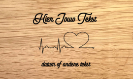 WEDDING DESIGN R - personaliseer deze gravering