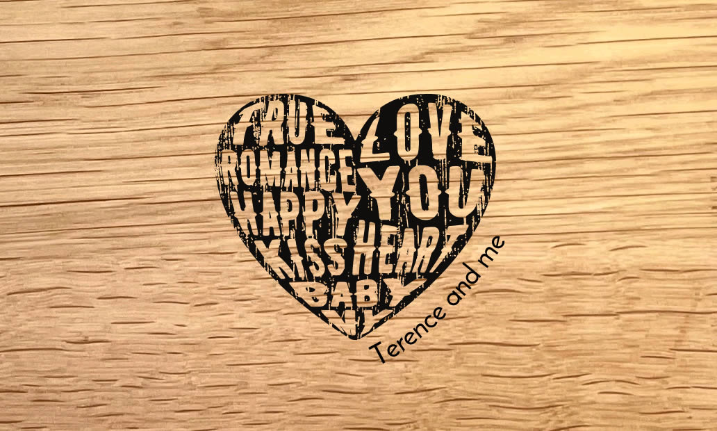 VOOR HEM - DESIGN L - Personaliseer deze gravering