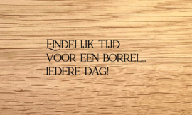 MET PENSIOEN - DESIGN D - personaliseer deze gravering