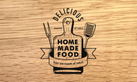 THUISCHEFS - DESIGN D - Personaliseer deze gravering